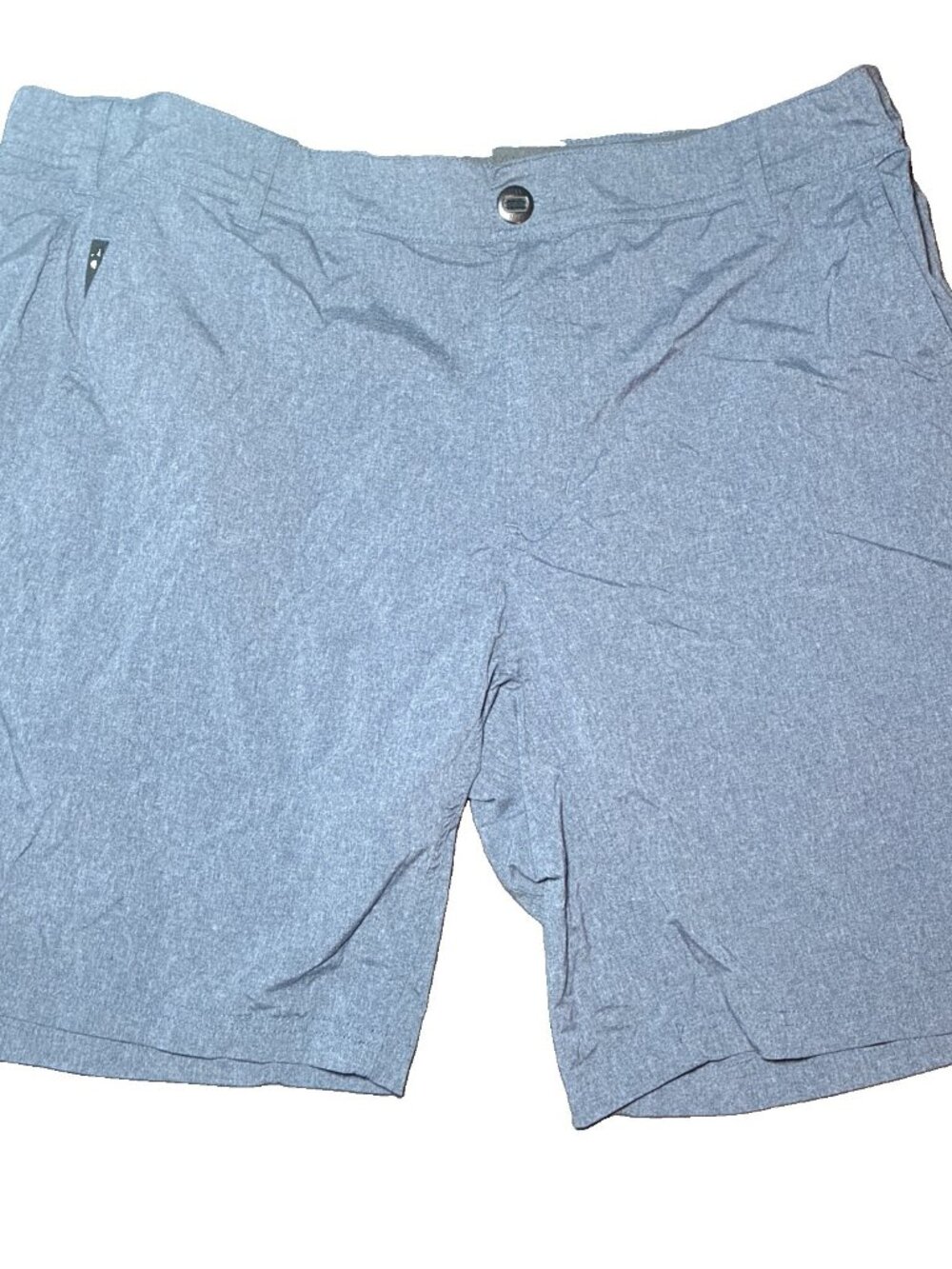 SAXX New Frontier 2N1 Men's 2-in-1 Running Shorts Sz 38 Blue BallPark Pouch Gym